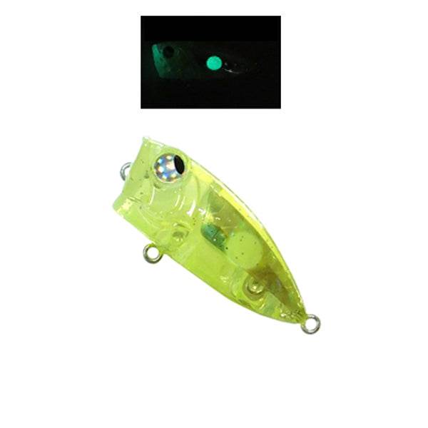RUDIE'S MEBA POPPER Z 35mm : 3.5g CHART SPOT GLOW - Britannic Trade