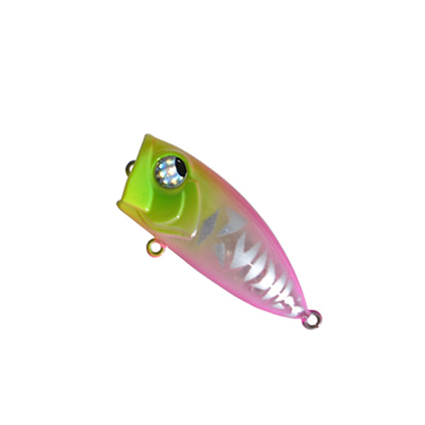 RUDIE'S MEBA POPPER Z 35mm : 3.5g PINKY SILVER saltwater fishing lure