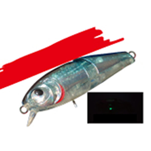 RUDIE'S MEBA MINNOW JT F 50mm : 4.6g Floating CLEAR KIBINAGO
