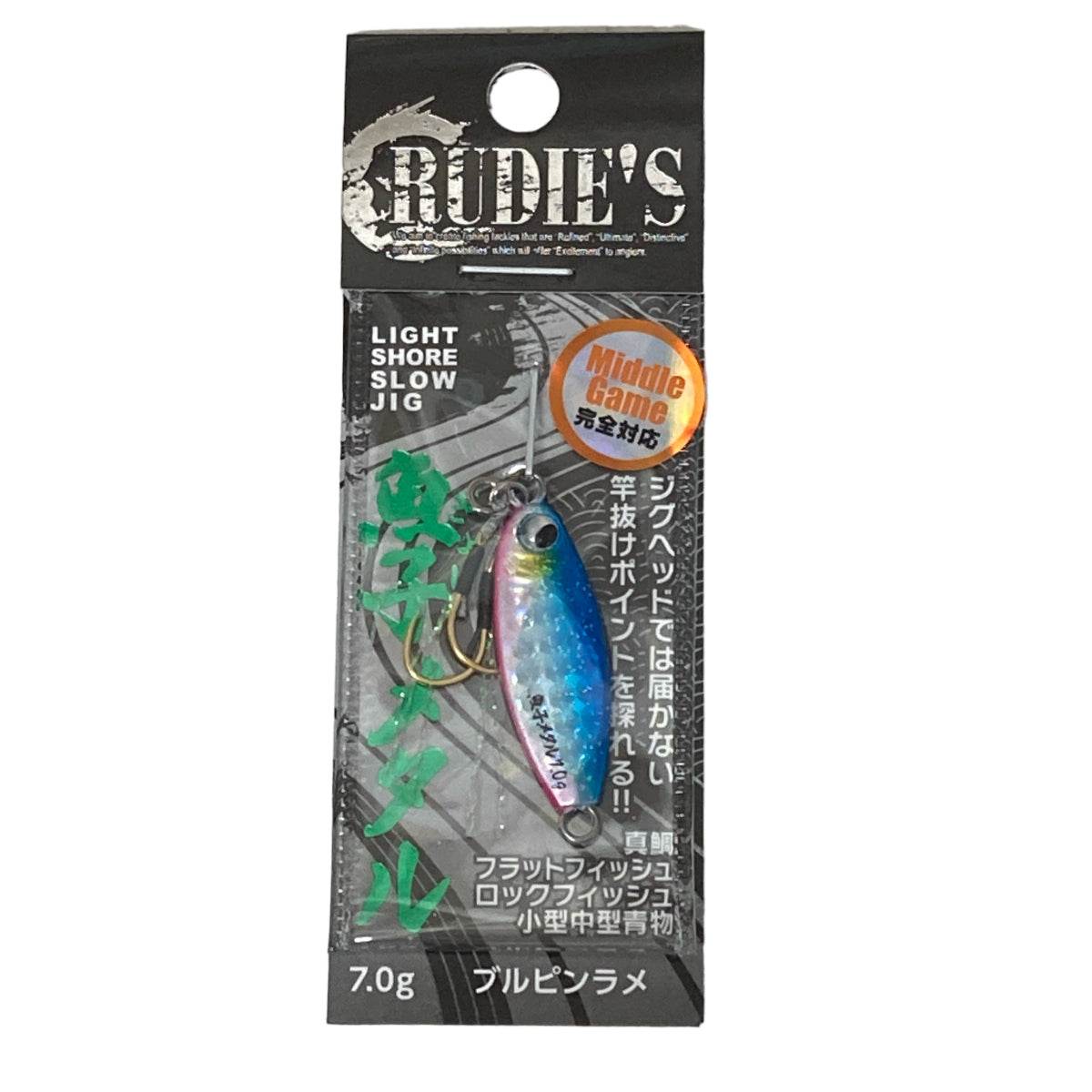 RUDIE'S GYOSHI METAL 7g BLUPIN RAME - Britannic Trade