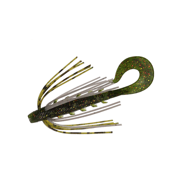 RUDIE'S HATAGUI NUE 5.0" (3 pcs/pack) GREEN PUMPKING saltwater fishing lure