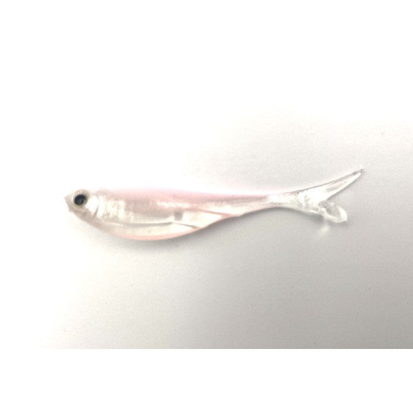 ISM AIRTERRIS 2.8" (7 pcs/pack) #06 PINKY WHITE HEAD freshwater fishing lure