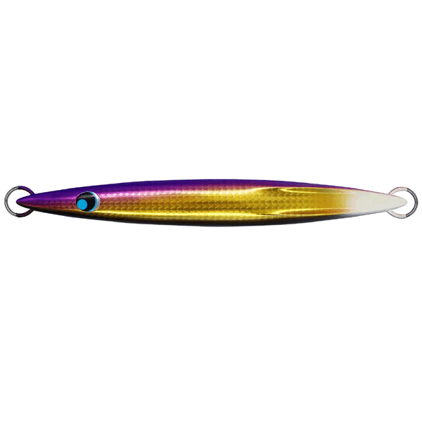 UROCO UROCO JIG TACHICORO 200g #215G PURPLE GOLD/BLACK BERRY/GLOW TIP