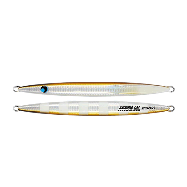 UROCO UROCO JIG 450g ZEBRA UV #504GUV ホHOLO GRAM BARRACUDA UV ZEBRA