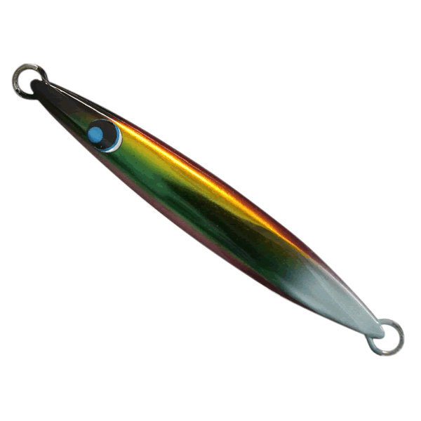 UROCO CHIBI UROCO 60g #204GUV ALUMINUM/RED GOLD GREEN UV saltwater fishing lure