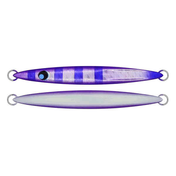 UROCO UROCO JIG Hiroto model 200g #250G PURPLE ZEBRA / FULL GLOW