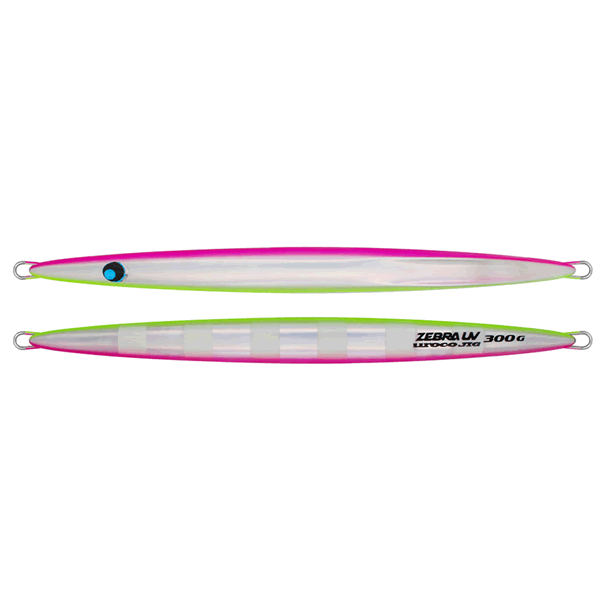 UROCO UROCO JIG 300g #507UVZ PINK CHART SHELL/UV ZEBRA