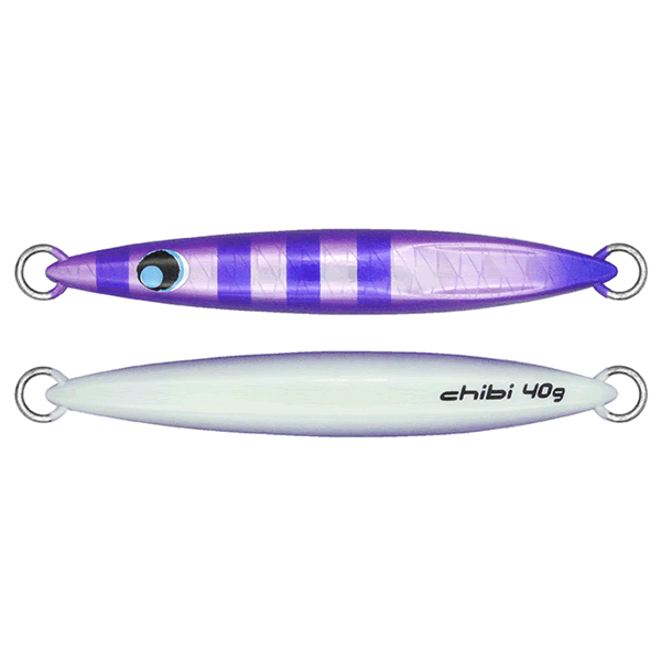 UROCO CHIBI UROCO Hiroto model 40g #250G PURPLE ZEBRA / FULL GLOW