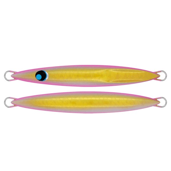 UROCO UROCO JIG SHORT Hiroto model 210g #257G GOLD / GLOW PINK EDGE