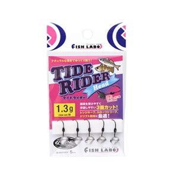 FISH LABO TIDERIDER HEAD M 1.3g (5pcs / pack)