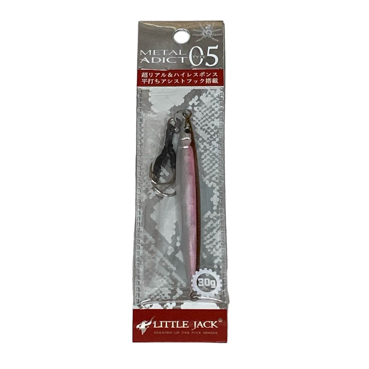 LITTLE JACK METAL ADICT type05-30g 88mm : 30g Sinking #05 IKANAGO - Britannic Trade