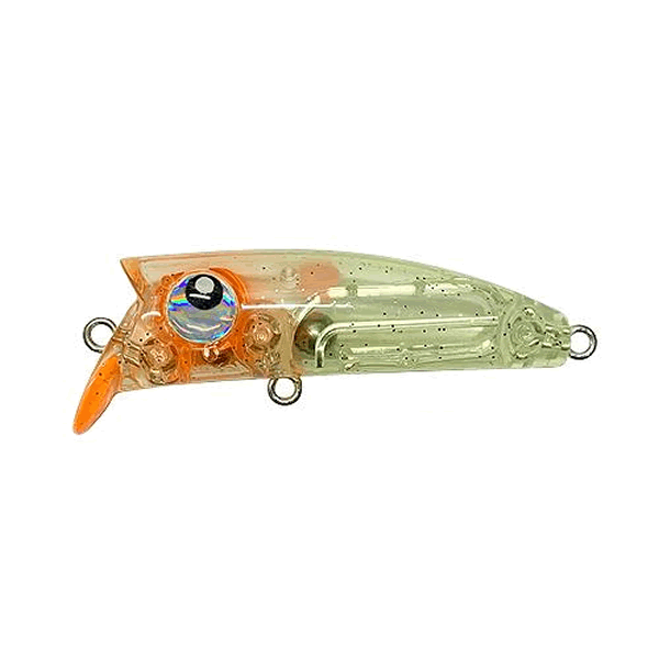 Halcyon System YUBI SUCK 40SS 40mm : 3.3g Slow Sinking M23 CLEAR LEMON LAME saltwater fishing lure