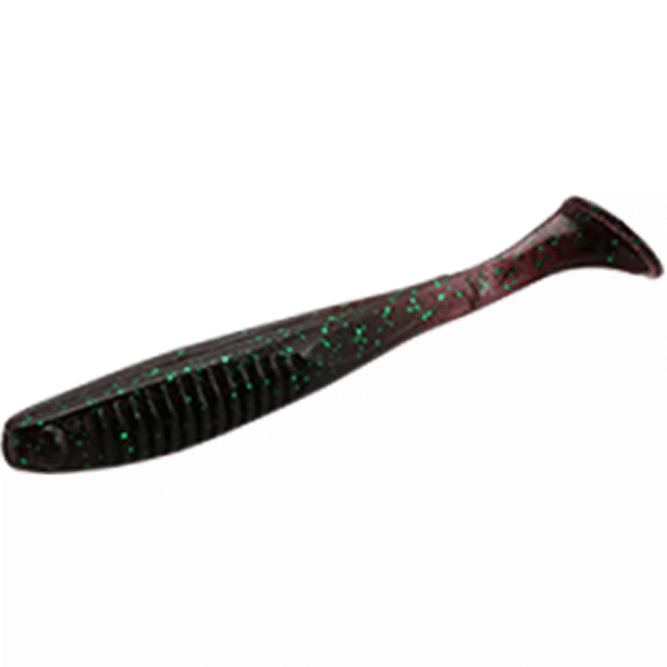 Bait Breath EGG TAIL SHAD 2.8 Feco (8 pcs/pack) #156 JUNE BUG / GREEN saltwater fishing lure