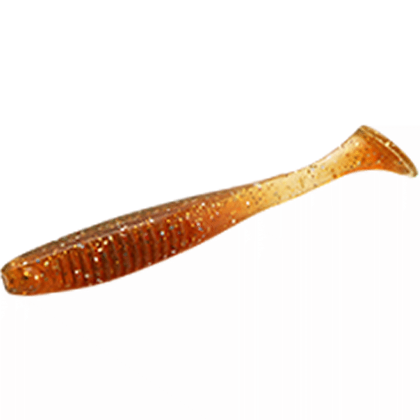 Bait Breath EGG TAIL SHAD 2.8 Feco (8 pcs/pack) #881 UV PUMPKIN MAGIC saltwater fishing lure
