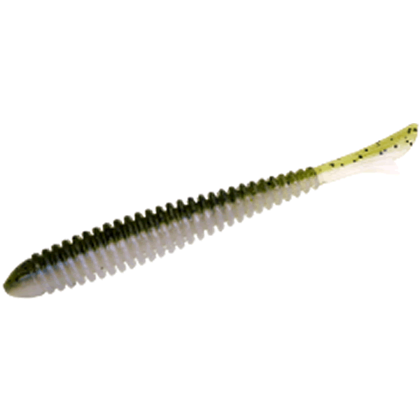 Bait Breath Fish Tail RINGER 3.5" (7 pcs/pack) #912 WATERMELON / WHITE PEARL freshwater fishing lure