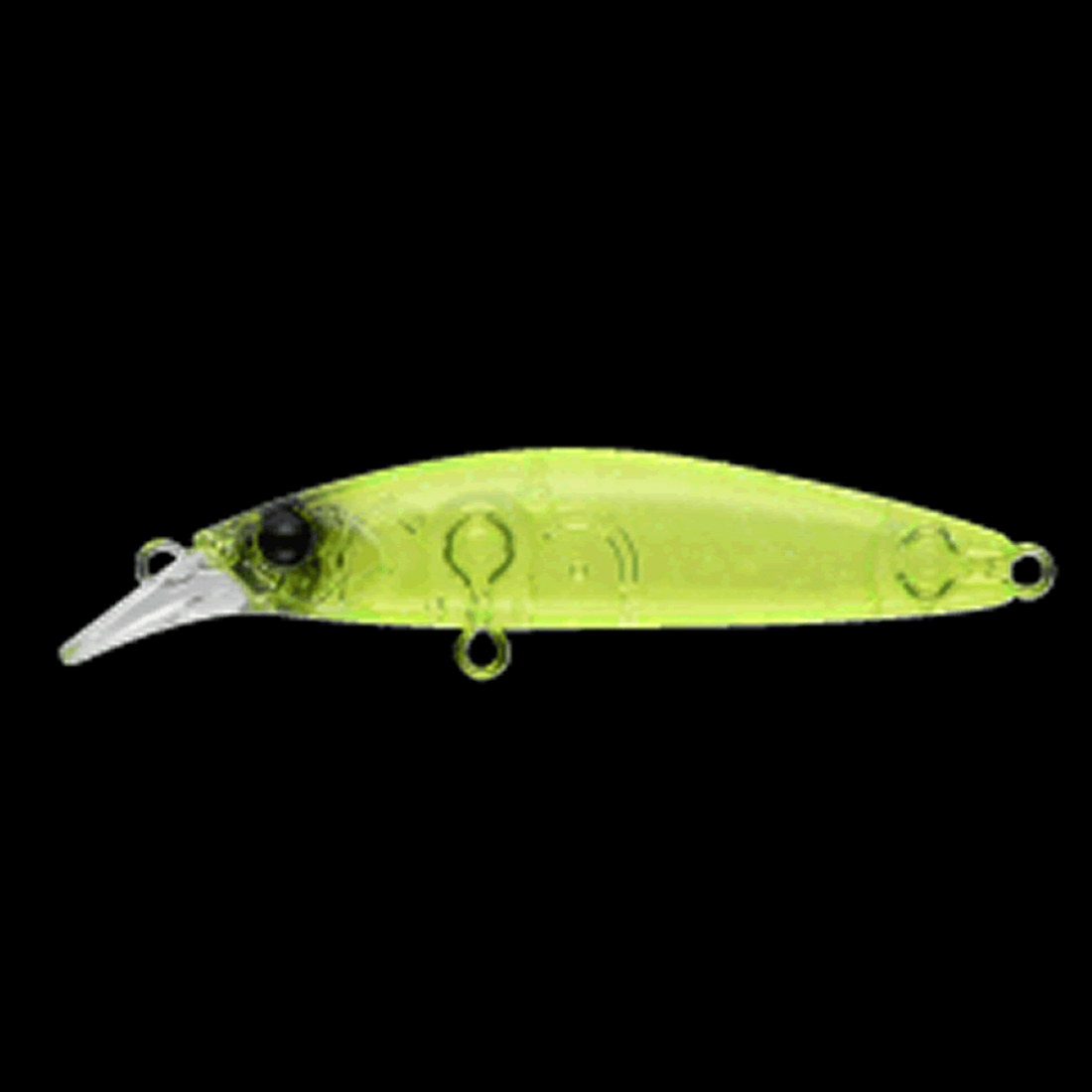 APIA DOVER 46 SS 46mm : 2.3g SLOW SINKING #04 CLEAR CHART LAME saltwater fishing lure