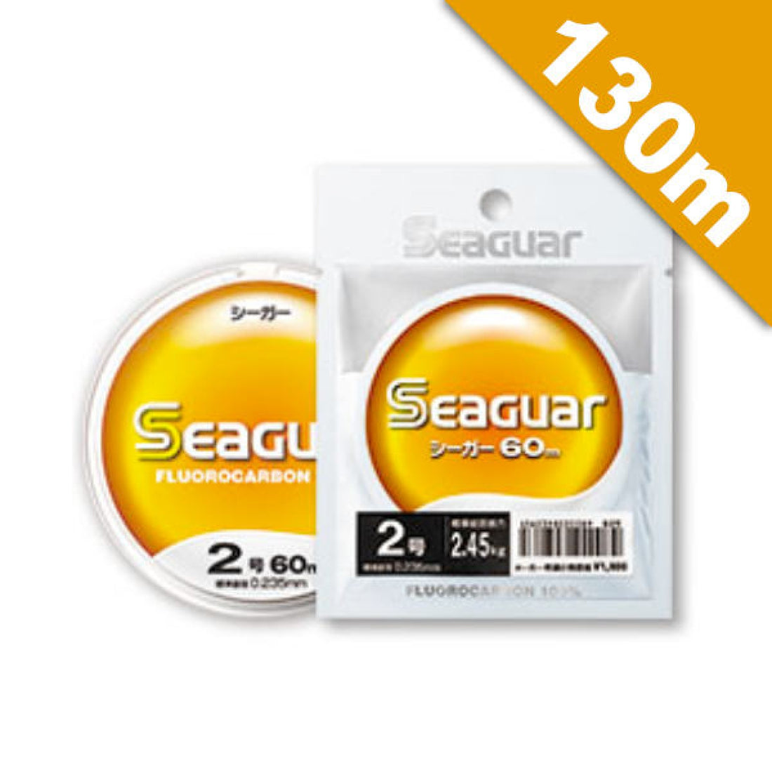 Seaguar SEAGUAR 130m #16 - 130m CLEAR fishing line
