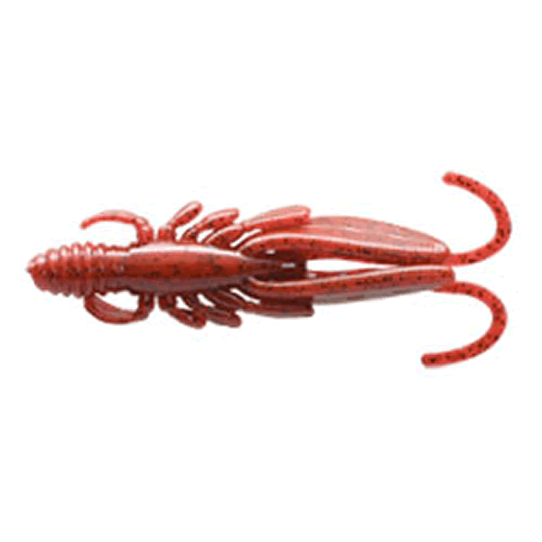 ECOGEAR BUG ANTS 3" 82mm (8 pcs/pack) 069 BLOODY RED BLACK Flk. saltwater fishing lure