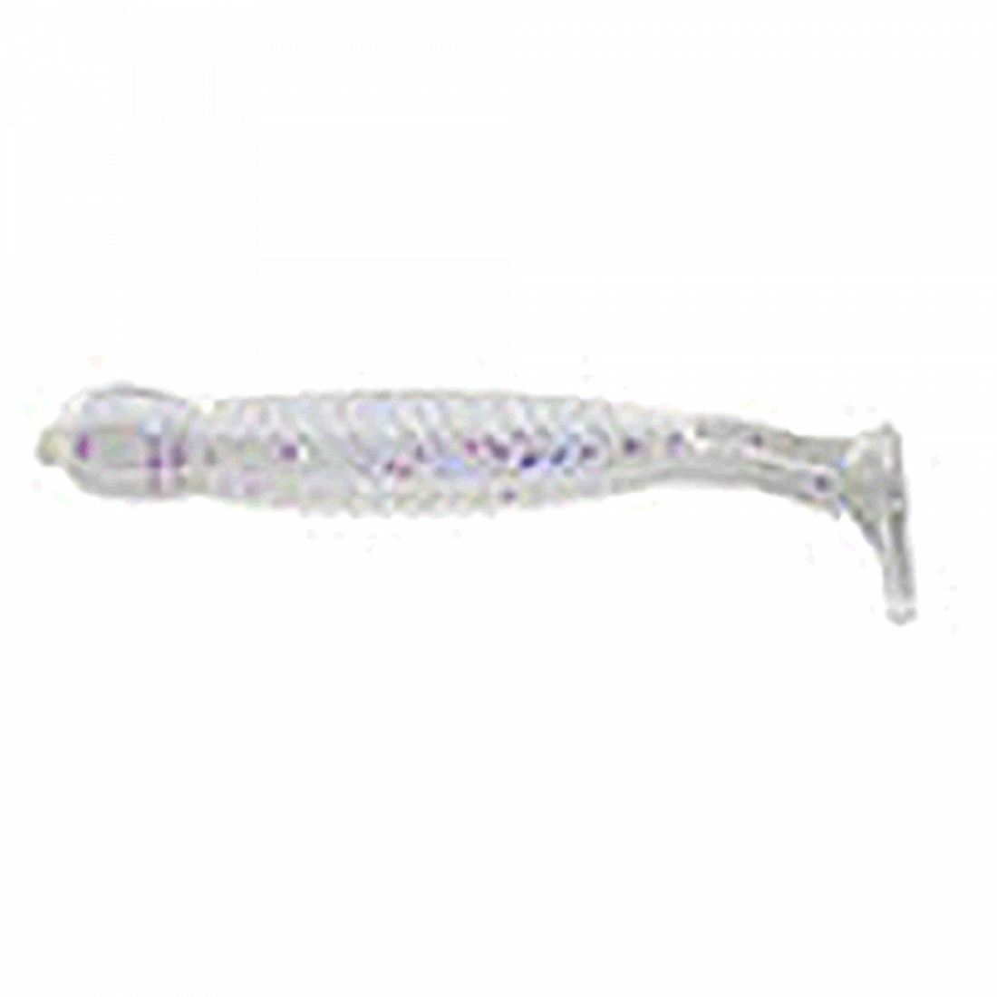 ECOGEAR GRASS MINNOW-SS 1-1/8" 28mm (15 pcs/pack) 228 PURE CLEAR HOLO saltwater fishing lure