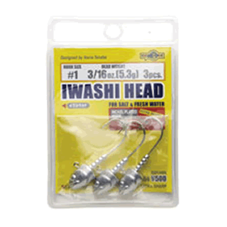 ECOGEAR IWASHI HEAD #2 - 5.3g (4 pcs/pack)