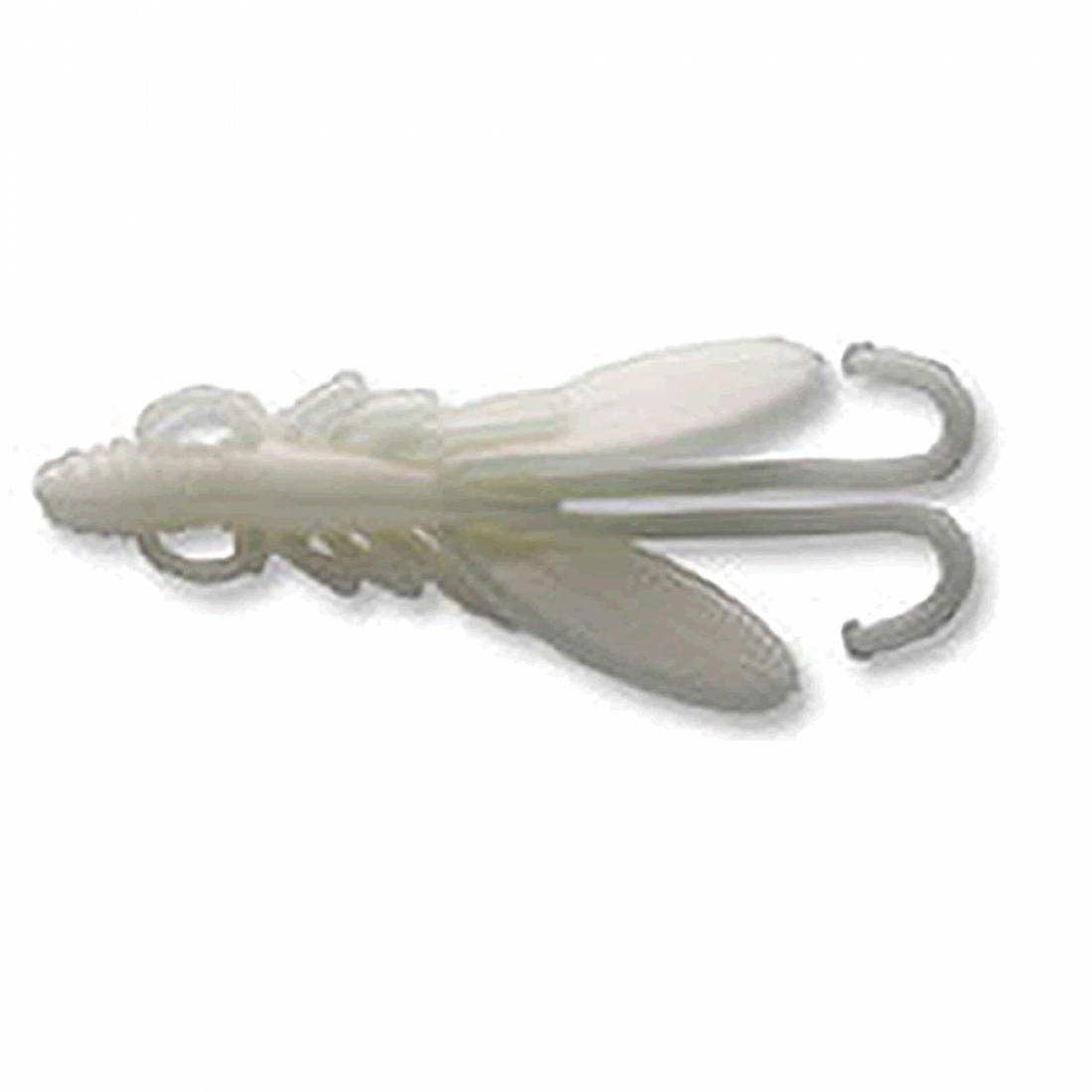 ECOGEAR KASAGO SHOKUNIN BUG ANTS 2" 60mm (6 pcs/pack) 249 PEARL WHITE FLOAT saltwater fishing lure
