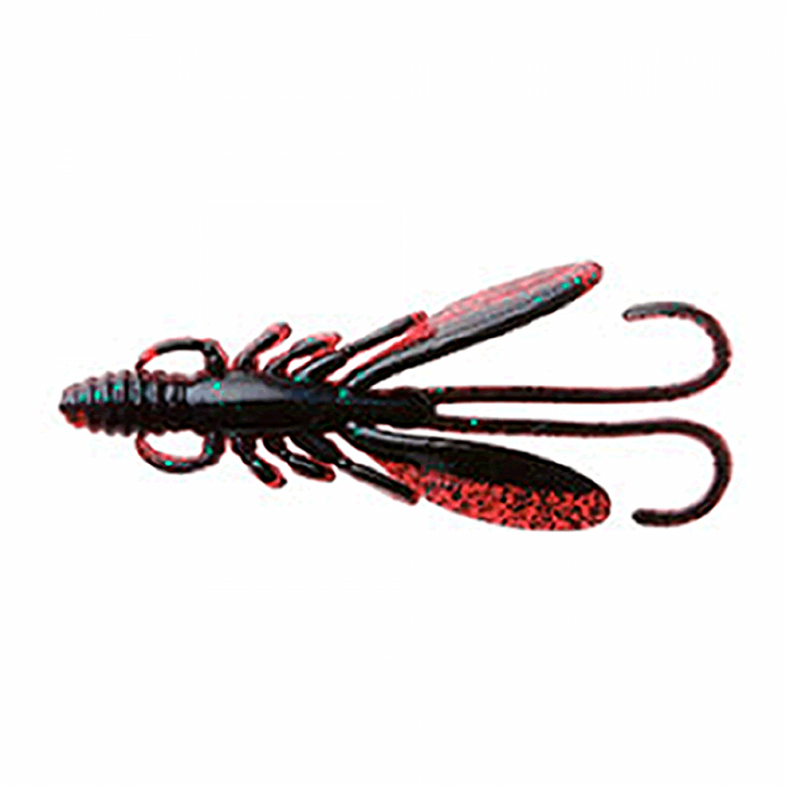 ECOGEAR CHINU SHOKUNIN BUG ANTS 2" 60mm (5 pcs/pack) 121 TEQUILA GREEN saltwater fishing lure