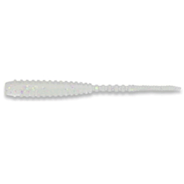 ECOGEAR AJI SHOKUNIN AJI MUST 2" 49mm (12 pcs/pack) 228 PURE CLEAR HOLO saltwater fishing lure