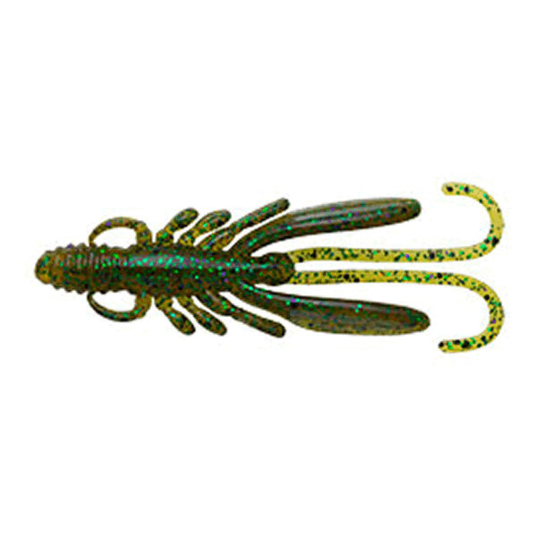 ECOGEAR BUG ANTS 2" 60mm (10 pcs/pack) 383 PUMPKIN CAMOUFLAUGE saltwater fishing lure