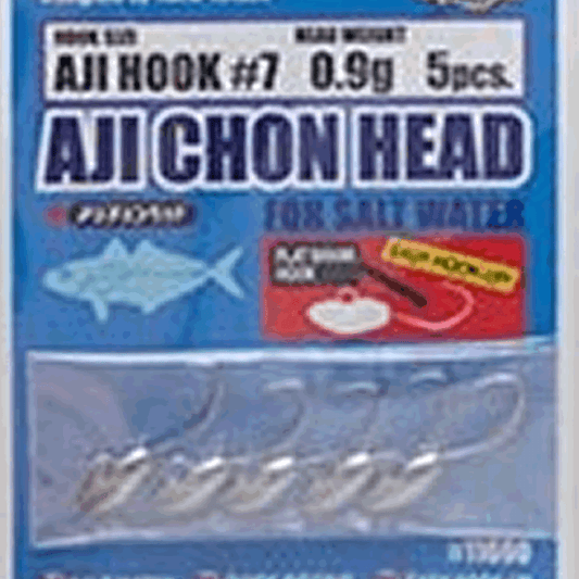 ECOGEAR AJI CHON HEAD 1.2g (5 pcs/pack) - Britannic Trade