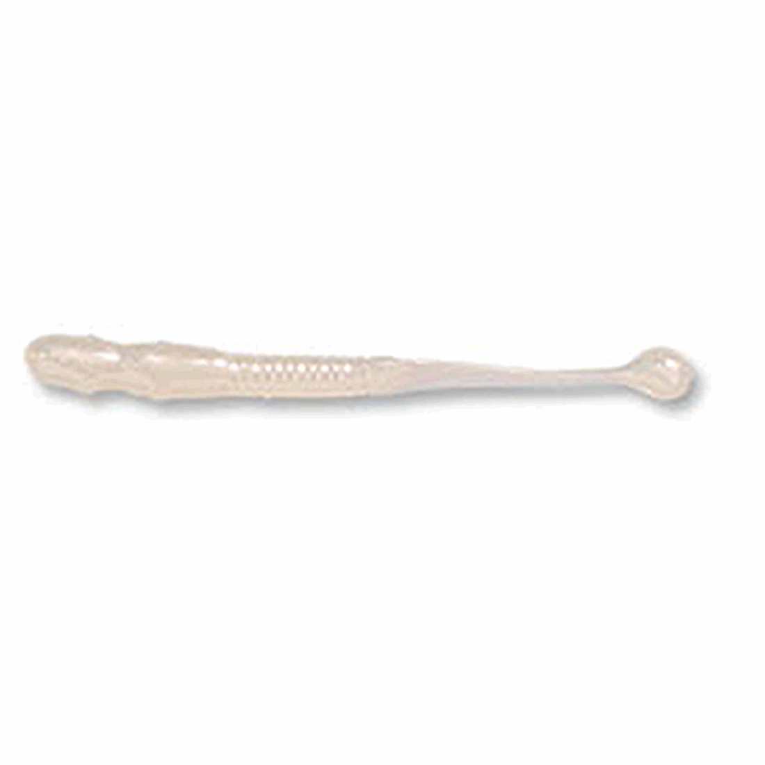 ECOGEAR MEBARU SHOKUNIN POWER SHIRASU 2" 48mm (12 pcs/pack) 010 PEARL GLOW (LUMINOUS) saltwater fishing lure