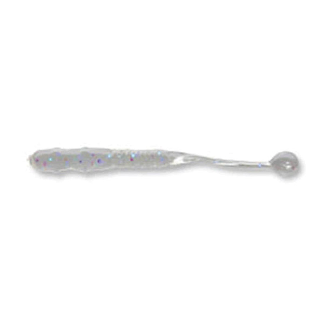 ECOGEAR MEBARU SHOKUNIN POWER SHIRASU 2" 48mm (12 pcs/pack) 228 PURE CLEAR HOLO saltwater fishing lure