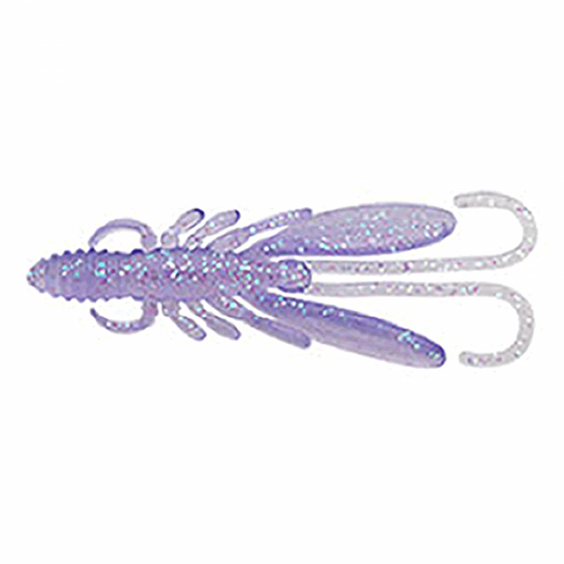 ECOGEAR BUG ANTS 2" 60mm (10 pcs/pack) 345 HOKURIKU UV PURPLE HOLO saltwater fishing lure