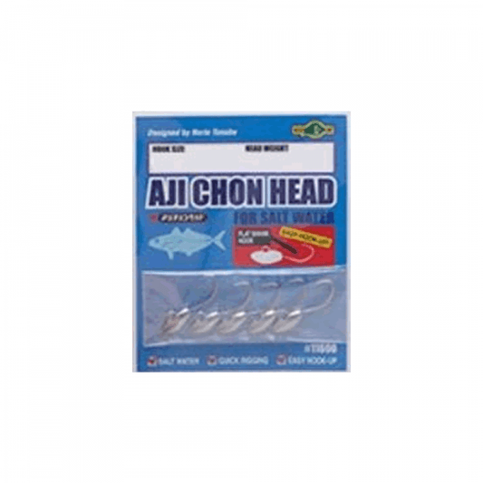 ECOGEAR AJI CHON HEAD 2.0g (5 pcs/pack) - Britannic Trade