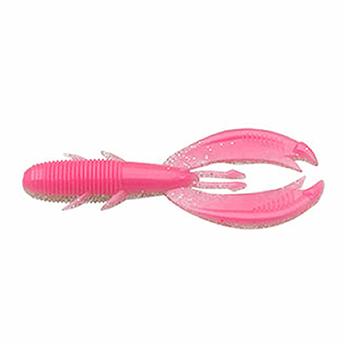 ECOGEAR KIJIHATA HOG 3" 56mm (9 pcs/pack) 158 SUPER HOLOGRAM/PINK GLOW (LUMINOUS) saltwater fishing lure