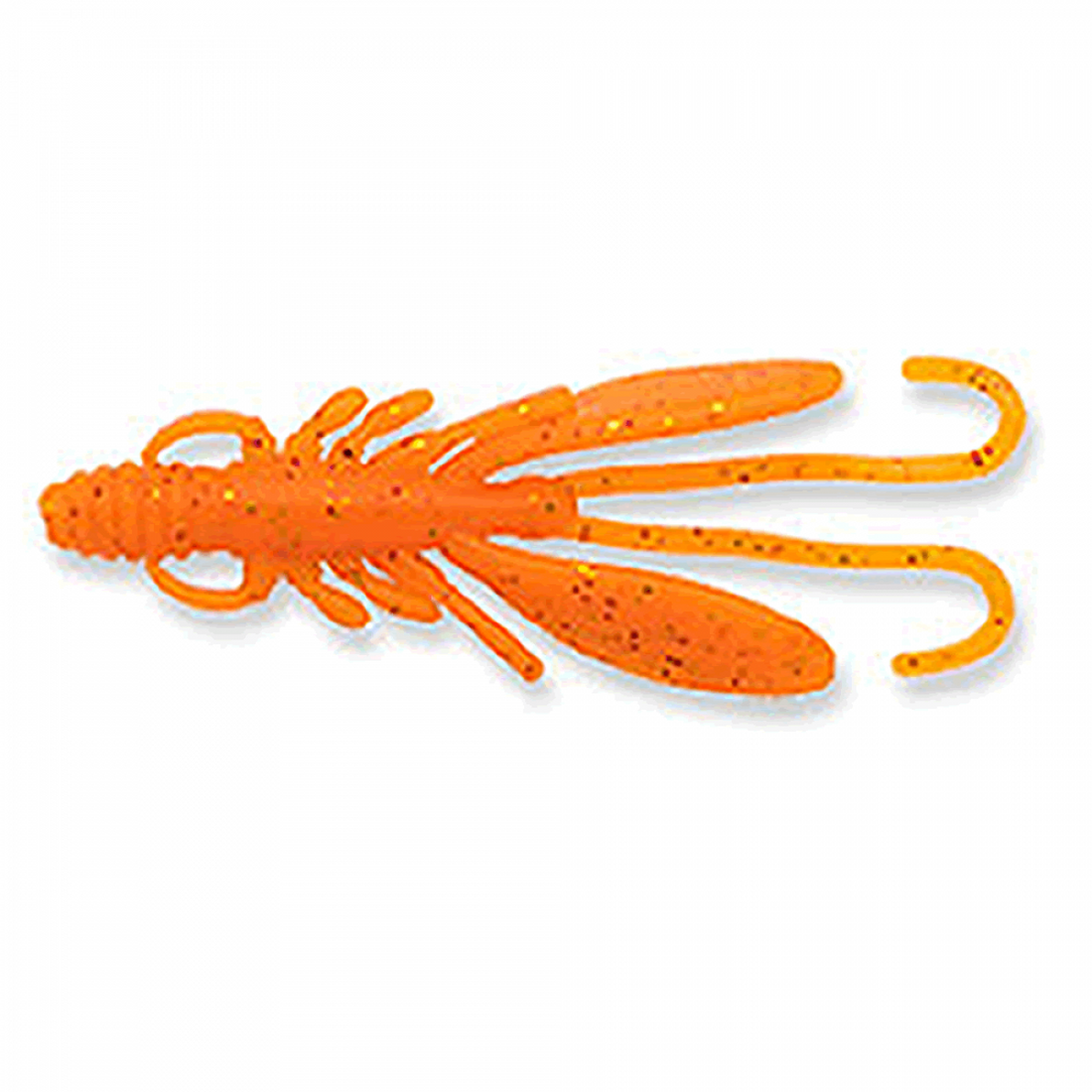 ECOGEAR KASAGO SHOKUNIN BUG ANTS 2" 60mm (6 pcs/pack) 432 HOT ORANGE GLOW (LUMINOUS) saltwater fishing lure