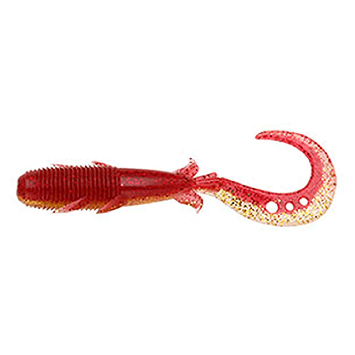 ECOGEAR KIJIHATA GRUB 4.5" 88mm (8 pcs/pack) 365 AKAKIN