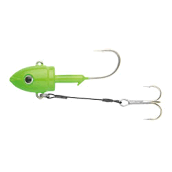 ECOGEAR 3D JIG HEAD 40g (2 pcs/pack) D01 GLOW fishing terminal tackle