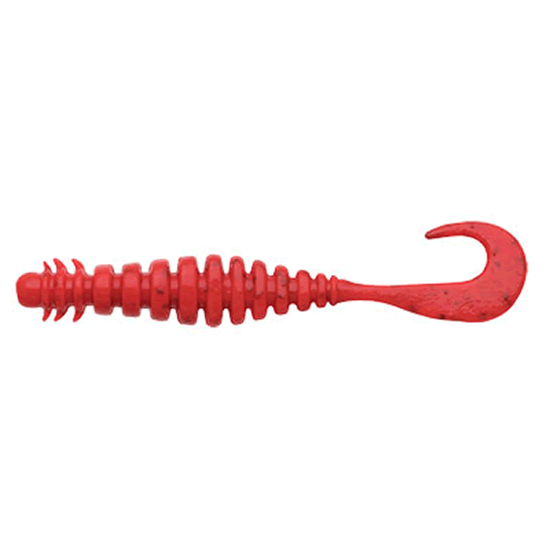 ECOGEAR ECOGEAR JUKUSEI AQUA RING MAX 3.8" 97mm (6 pcs/pack) J08 AKA EBI saltwater fishing lure