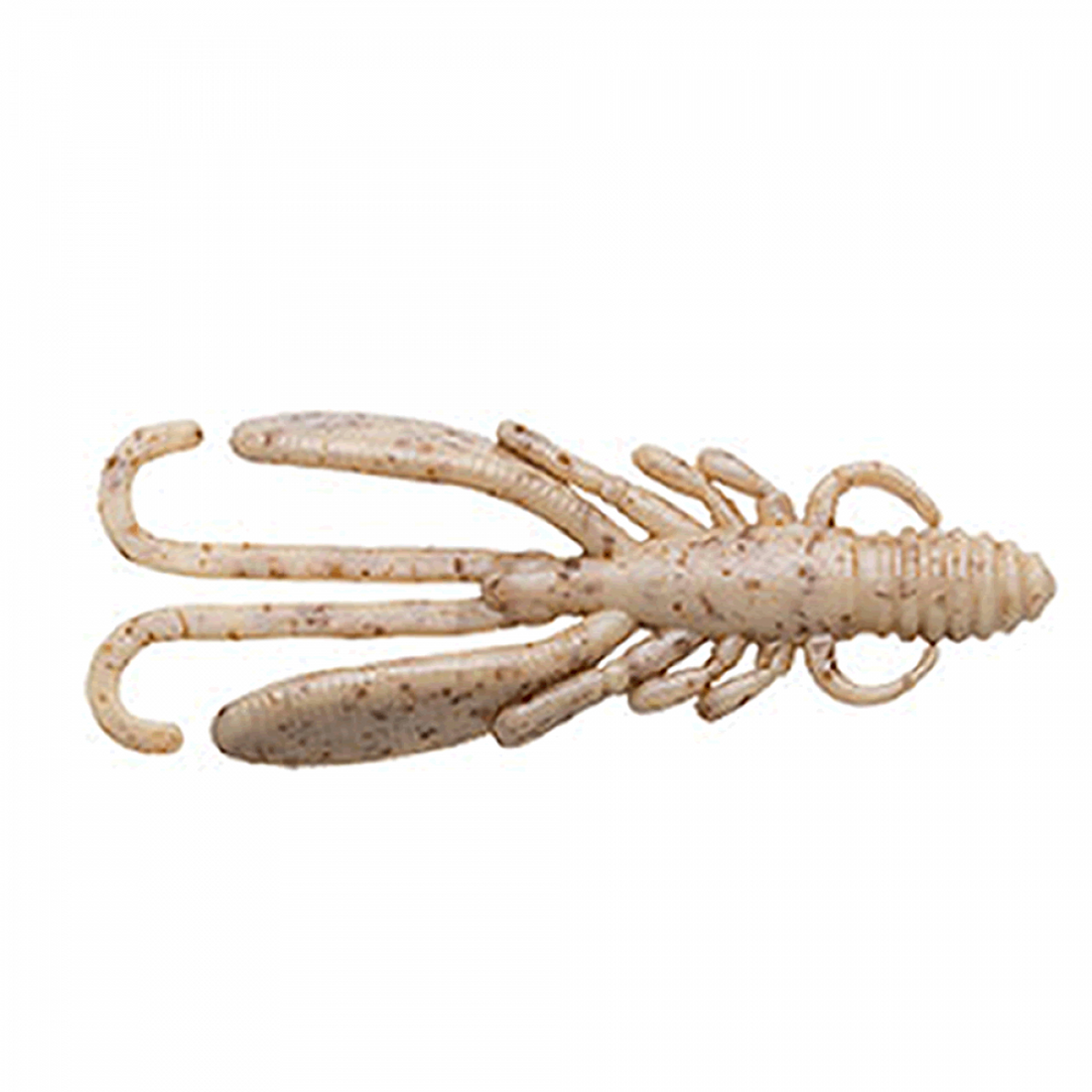 ECOGEAR ECOGEAR JUKUSEI AQUA BUG ANTS 2" 56mm (8 pcs/pack) J05 PEARL SHIRASU (LUMINOUS) saltwater fishing lure