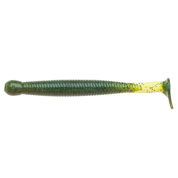 ECOGEAR GRASS MINNOW-L 3-1/4" 85mm (8 pcs/pack) 464 HIGH PRESSURE MAGIC
