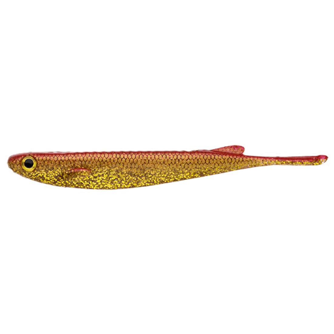ECOGEAR KATAKUCHI MINNOW 4" 110mm (6 pcs/pack) 484 CP RED GOLD saltwater fishing lure