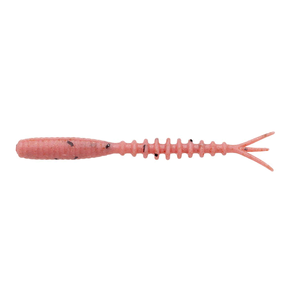 ECOGEAR ECOGEAR JUKUSEI KATSU AJIKOMUSHI 2" (18 pcs/pack) J06 PINK AMIEBI (LUMINOUS) saltwater fishing lure