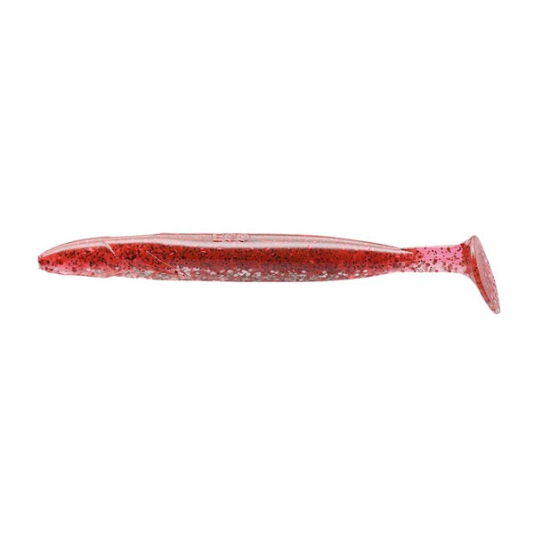 ECOGEAR POWER SHAD 5.0" (6 pcs / pack) 111 FLOUNDER RED