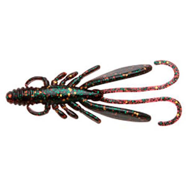 ECOGEAR BUG ANTS 4" 100mm (6 pcs/pack) 321 HOKURIKU RED PLUM saltwater fishing lure