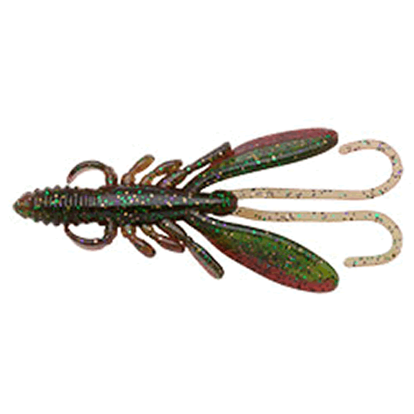 ECOGEAR BUG ANTS 4" 100mm (6 pcs/pack) 435 BOTTOM CRAWLER saltwater fishing lure