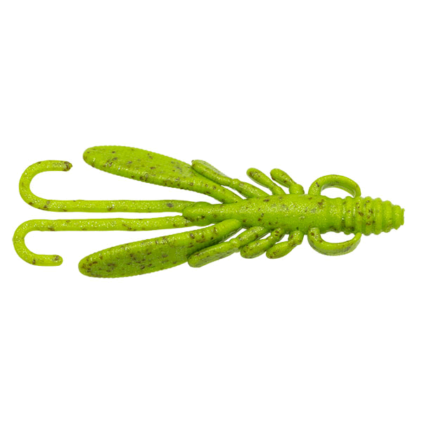ECOGEAR ECOGEAR JUKUSEI AQUA BUG ANTS 3.3" 83mm (6 pcs/pack) J12 MAZUME CHART (LUMINOUS) saltwater fishing lure