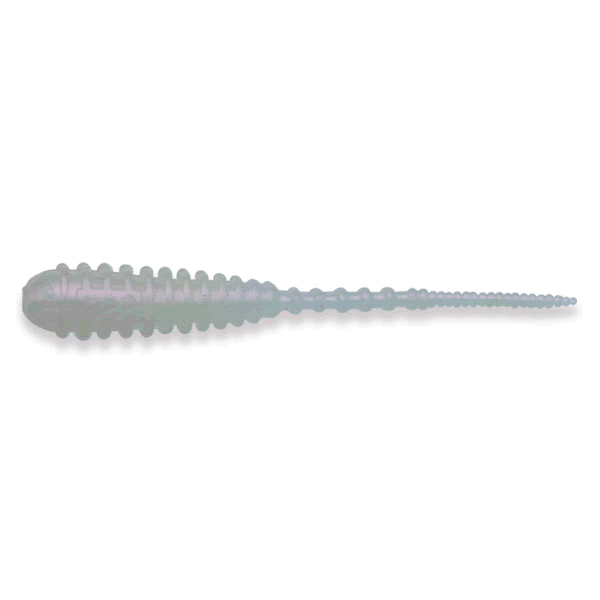 ECOGEAR AJI SHOKUNIN AJI MUST 1.8" FAT (10 pcs/pack) 010 PEARL GLOW saltwater fishing lure