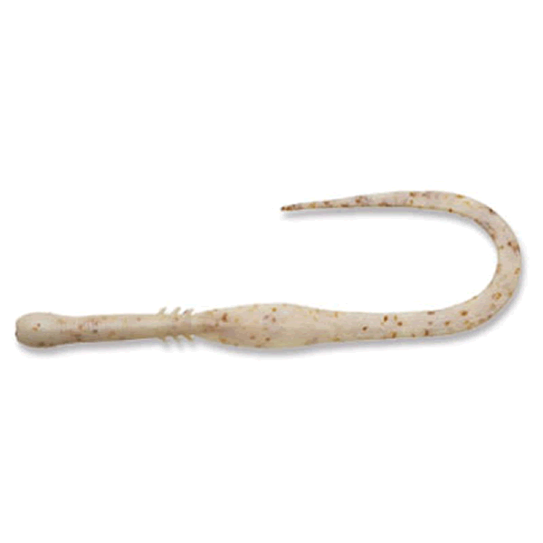 ECOGEAR JUKUSEI TAIRABA AQUA KUWASE CURLY SLIM (PREMIUM) 75mm (12 pcs/pack) J20 UV PEARL HIIKA saltwater fishing lure
