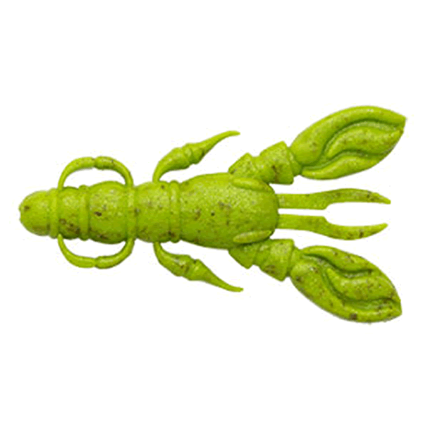 ECOGEAR ECOGEAR JUKUSEI AQUA ROCK CLAW 2.5" 62mm (7 pcs/pack) J12 MAZUME CHART(LUMINOUS) saltwater fishing lure
