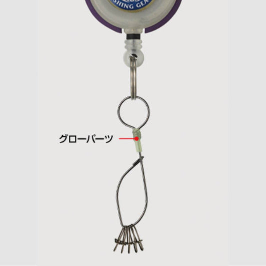 Golden Mean GM PIN ON REEL 75mm : 17.3g #RED fishing accessory — photo 2